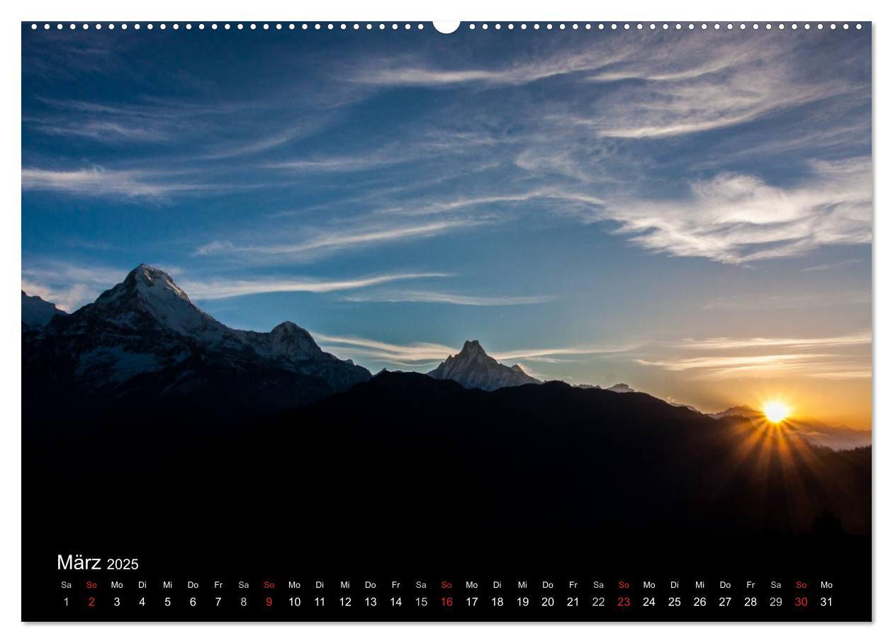 Bild: 9783435557882 | Namaste Nepal (hochwertiger Premium Wandkalender 2025 DIN A2 quer),...