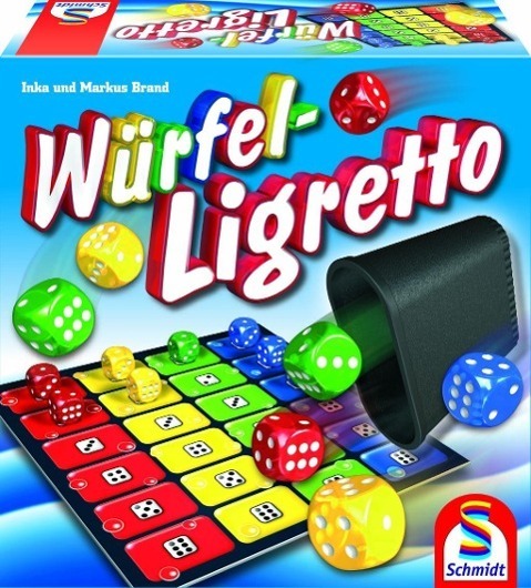 Cover: 4001504496111 | Würfel-Ligretto | Inka Brand (u. a.) | Spiel | Deutsch | 2009