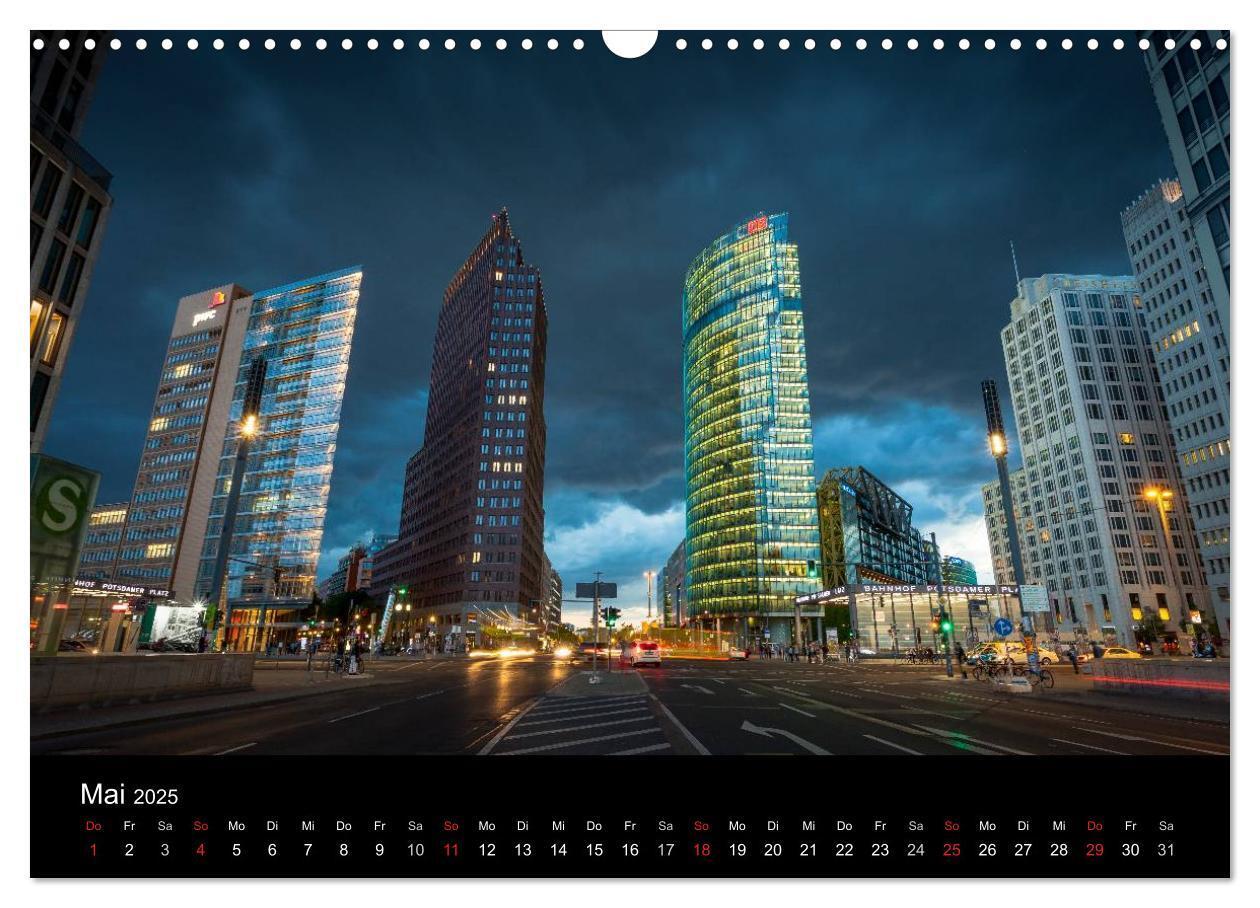 Bild: 9783435606443 | Die Blaue Stunde in Berlin (Wandkalender 2025 DIN A3 quer),...