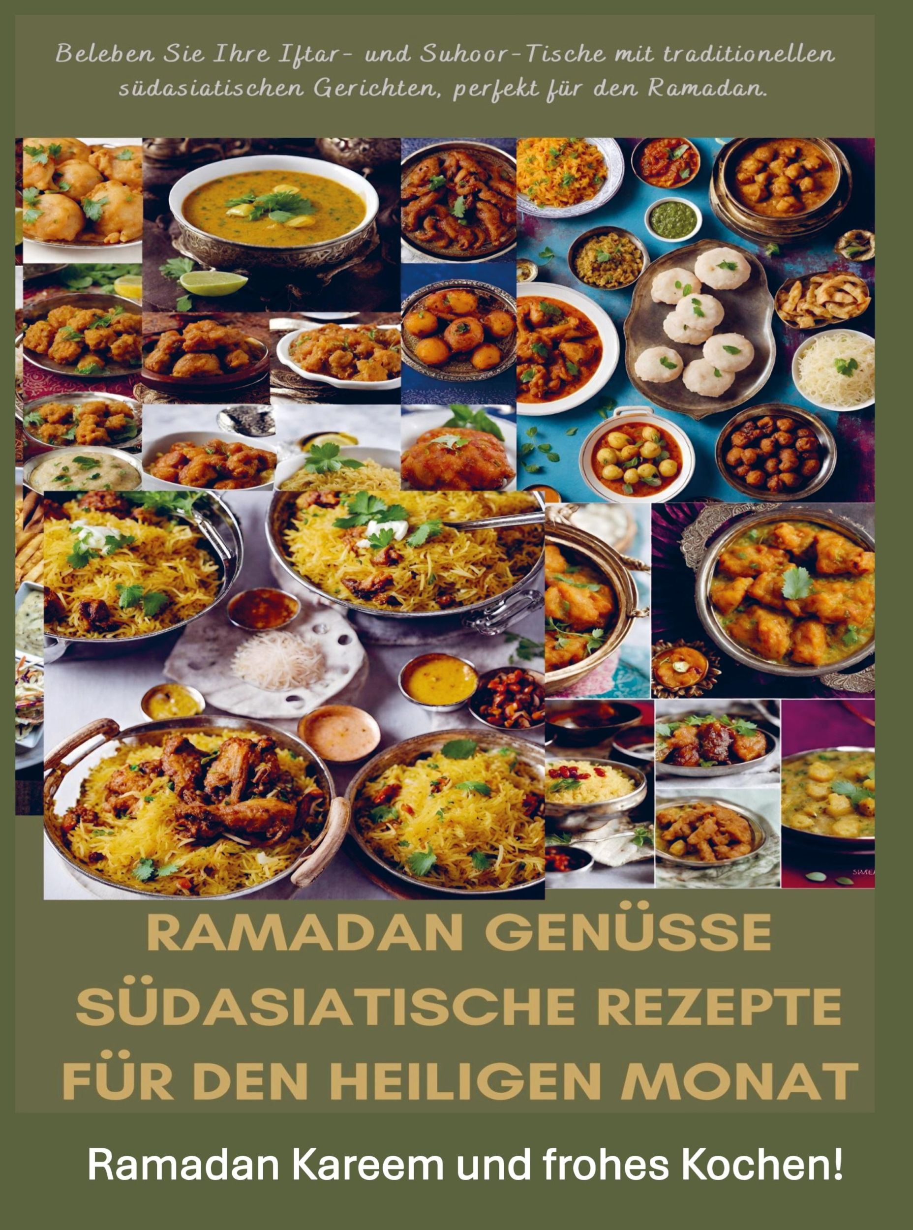 Cover: 9789403735818 | Ramadan Genüsse: Südasiatische Rezepte für den heiligen Monat:...