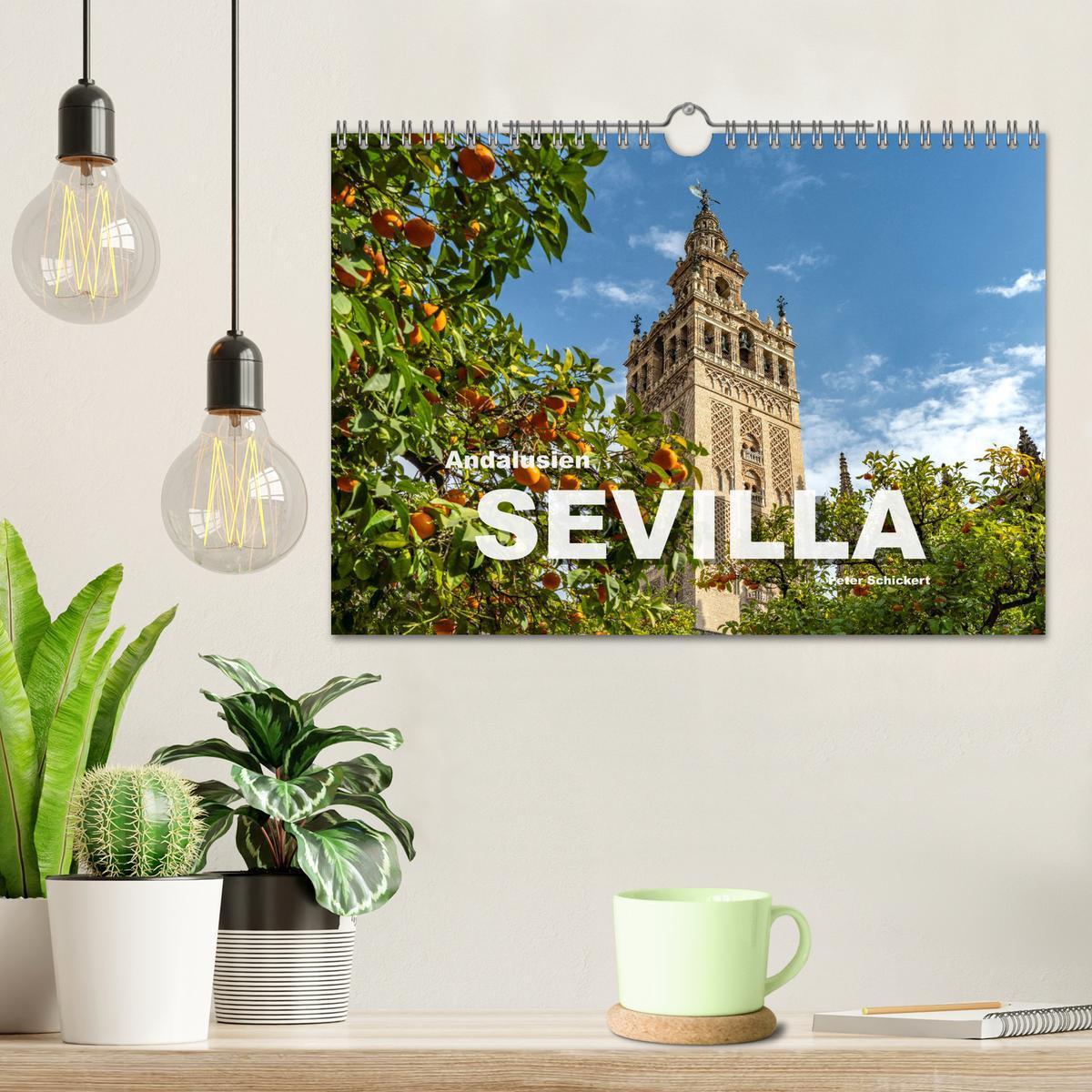 Bild: 9783383978920 | Andalusien - Sevilla (Wandkalender 2025 DIN A4 quer), CALVENDO...