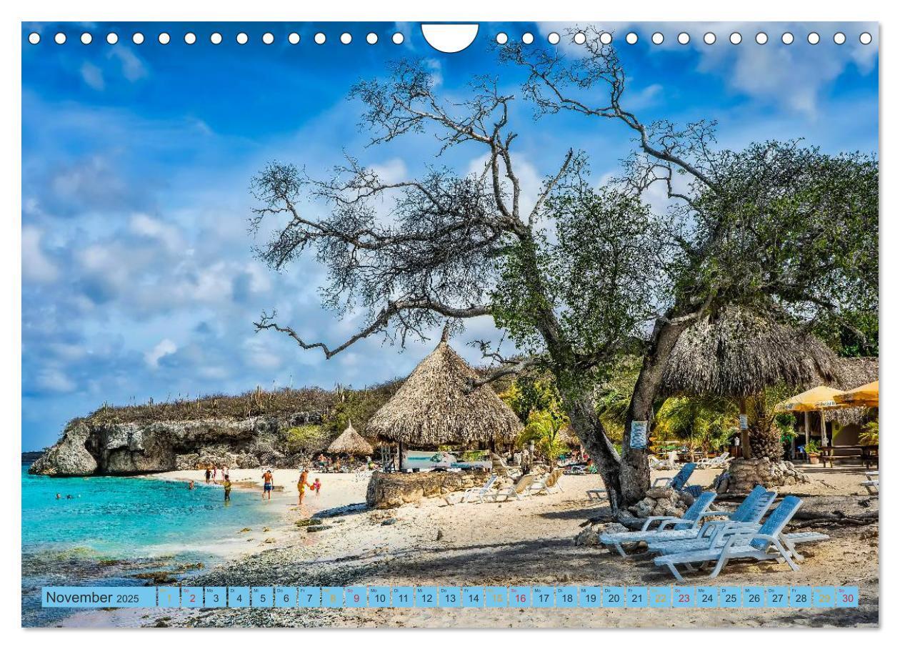 Bild: 9783435569168 | Curaçao - bunte Insel in der Karibik (Wandkalender 2025 DIN A4...