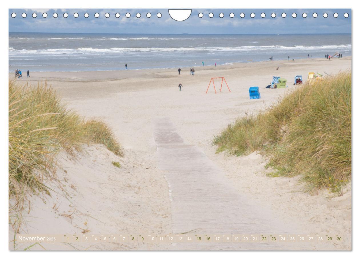 Bild: 9783435073993 | Am Strand von Langeoog (Wandkalender 2025 DIN A4 quer), CALVENDO...