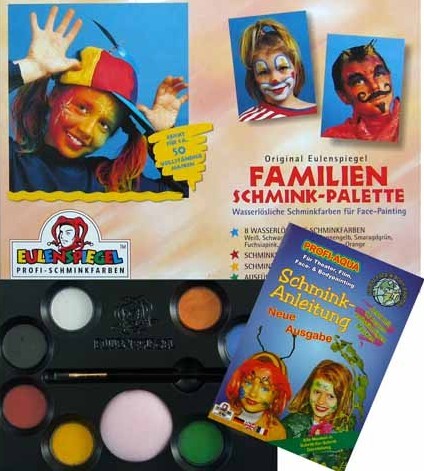 Cover: 4028362208014 | Corvus A190640 - Eulenspiegel: Familien Schmink-Palette | A190640