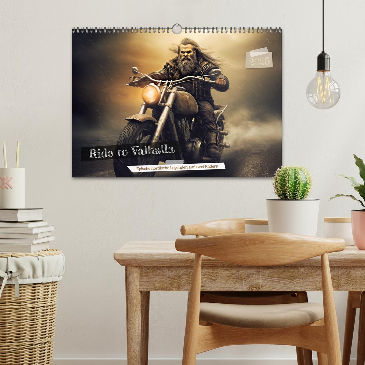 Bild: 9783383893070 | Ride to Valhalla (Wandkalender 2025 DIN A3 quer), CALVENDO...