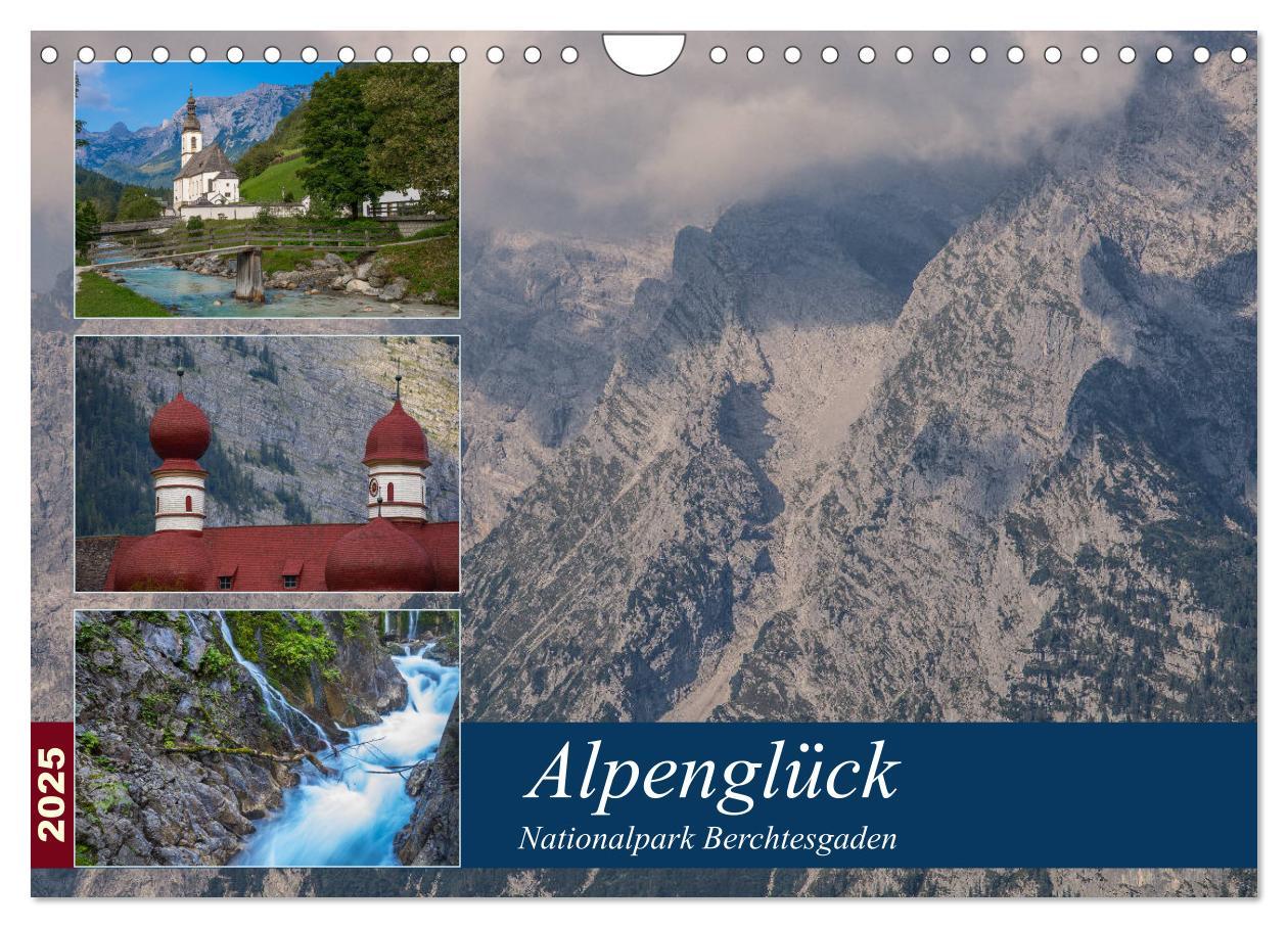 Cover: 9783435396580 | Alpenglück - Nationalpark Berchtesgaden (Wandkalender 2025 DIN A4...