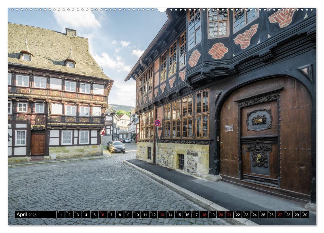 Bild: 9783435267033 | Fachwerkstadt Goslar (Wandkalender 2025 DIN A2 quer), CALVENDO...