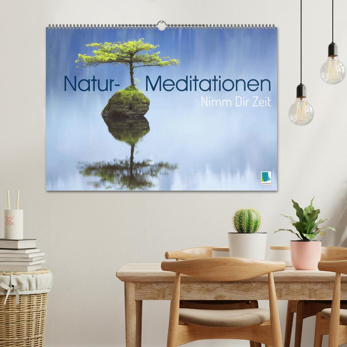 Bild: 9783383885624 | Natur-Meditationen - Nimm Dir Zeit (Wandkalender 2025 DIN A2 quer),...