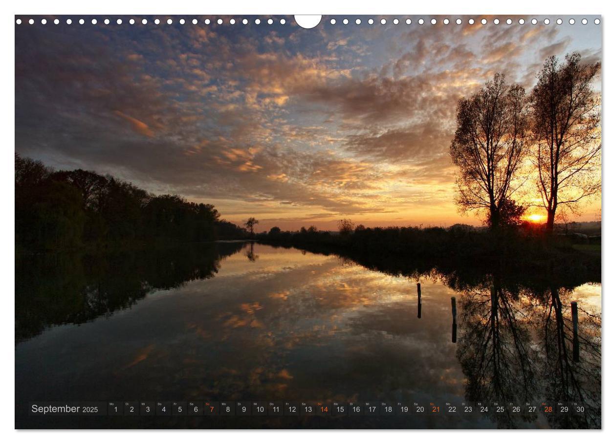 Bild: 9783435750511 | Zauberhafte Abendstimmung (Wandkalender 2025 DIN A3 quer), CALVENDO...