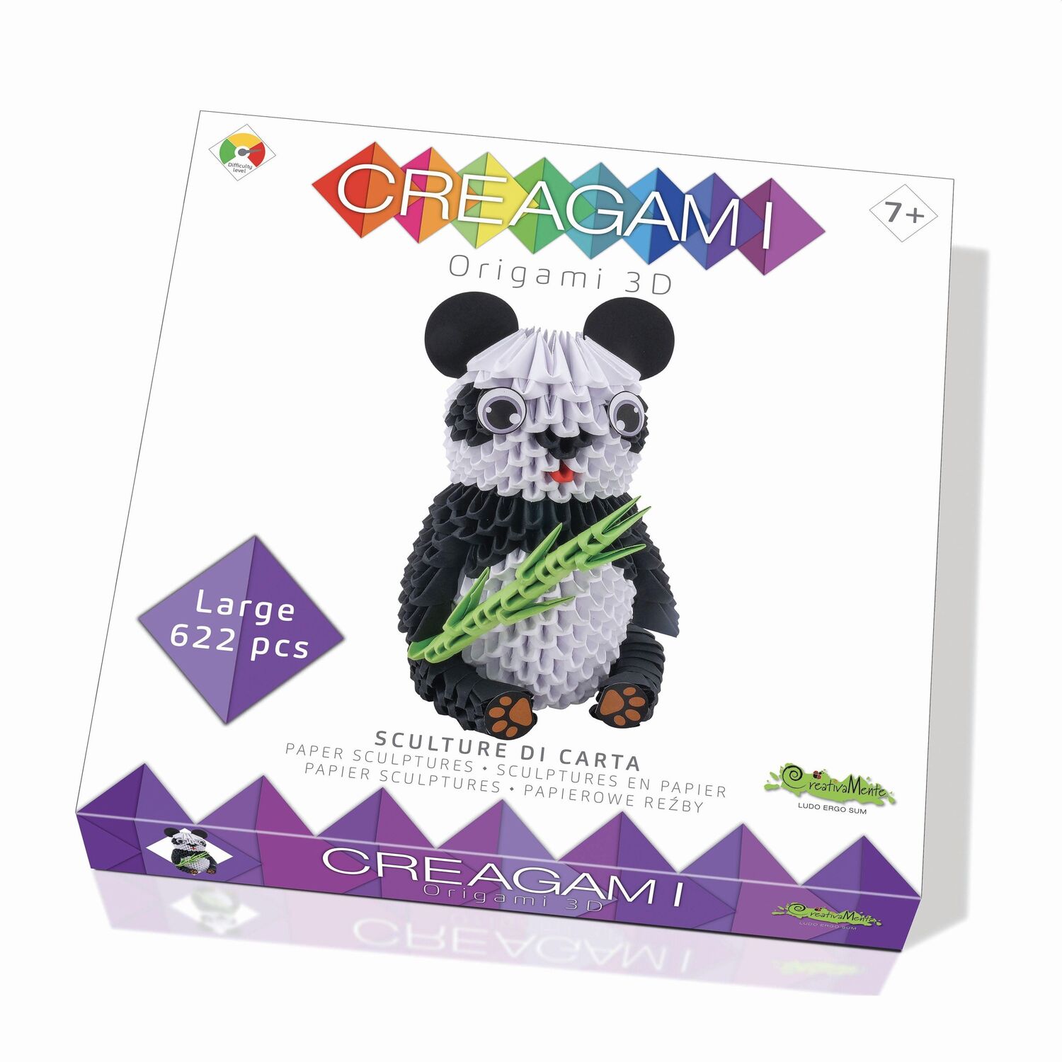 Cover: 8032591787345 | CREAGAMI - Origami 3D Panda 622 Teile | Creagami | Spiel | 3178734