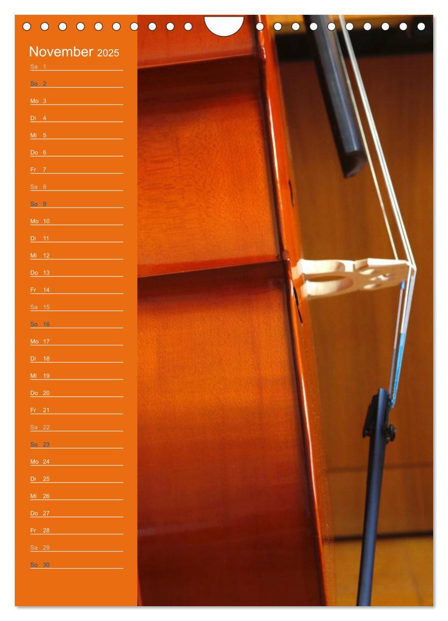 Bild: 9783457010891 | Geliebtes Cello (Wandkalender 2025 DIN A4 hoch), CALVENDO...