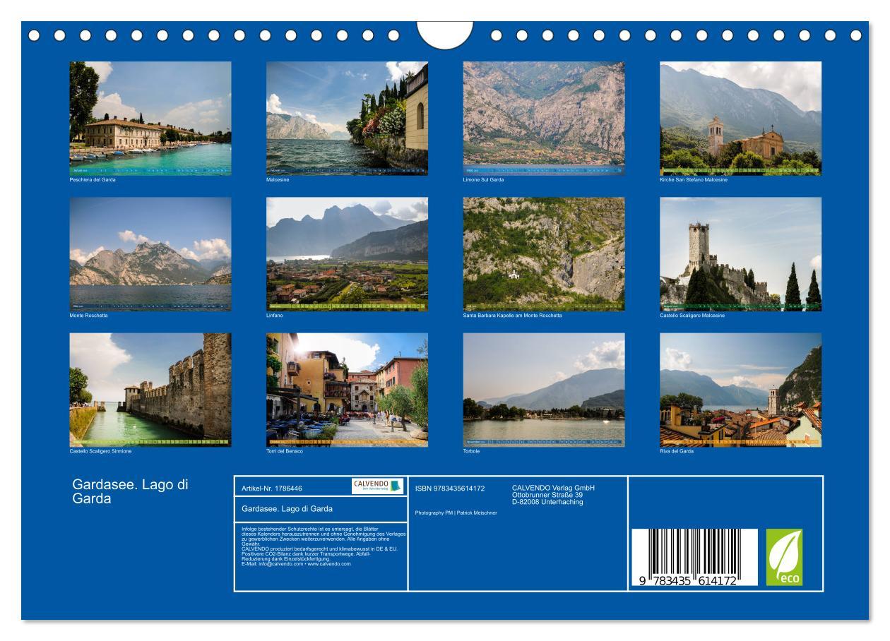 Bild: 9783435614172 | Gardasee. Lago di Garda (Wandkalender 2025 DIN A4 quer), CALVENDO...