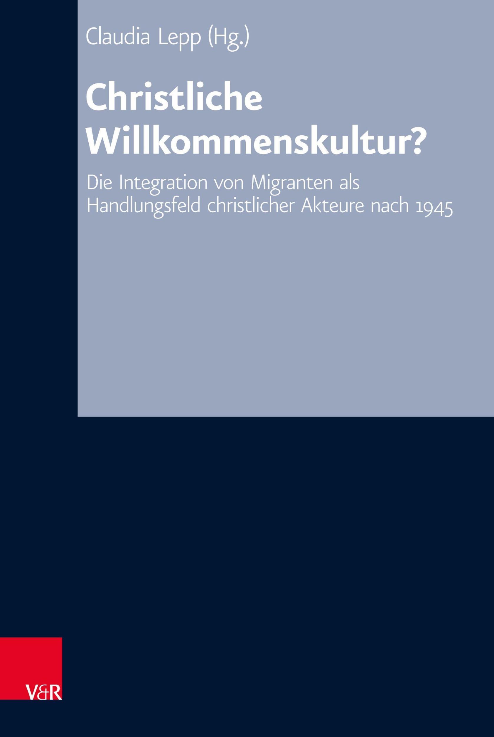 Cover: 9783525540763 | Christliche Willkommenskultur? | Siegfried Hermle | Buch | 322 S.