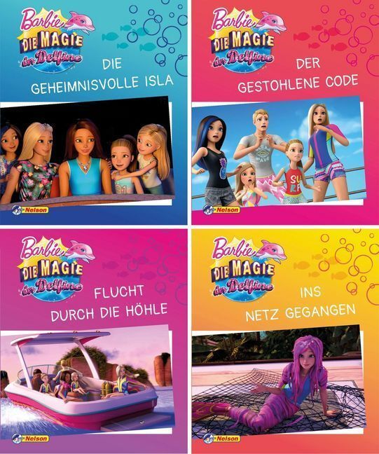 Cover: 9783845110943 | Barbie Die Magie der Delfine. Nr.1-4, m. Buch. Nr.1-4 | Broschüre