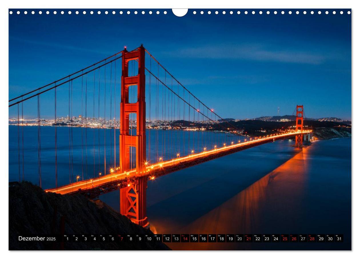 Bild: 9783435742103 | Golden Gate Bridge (Wandkalender 2025 DIN A3 quer), CALVENDO...