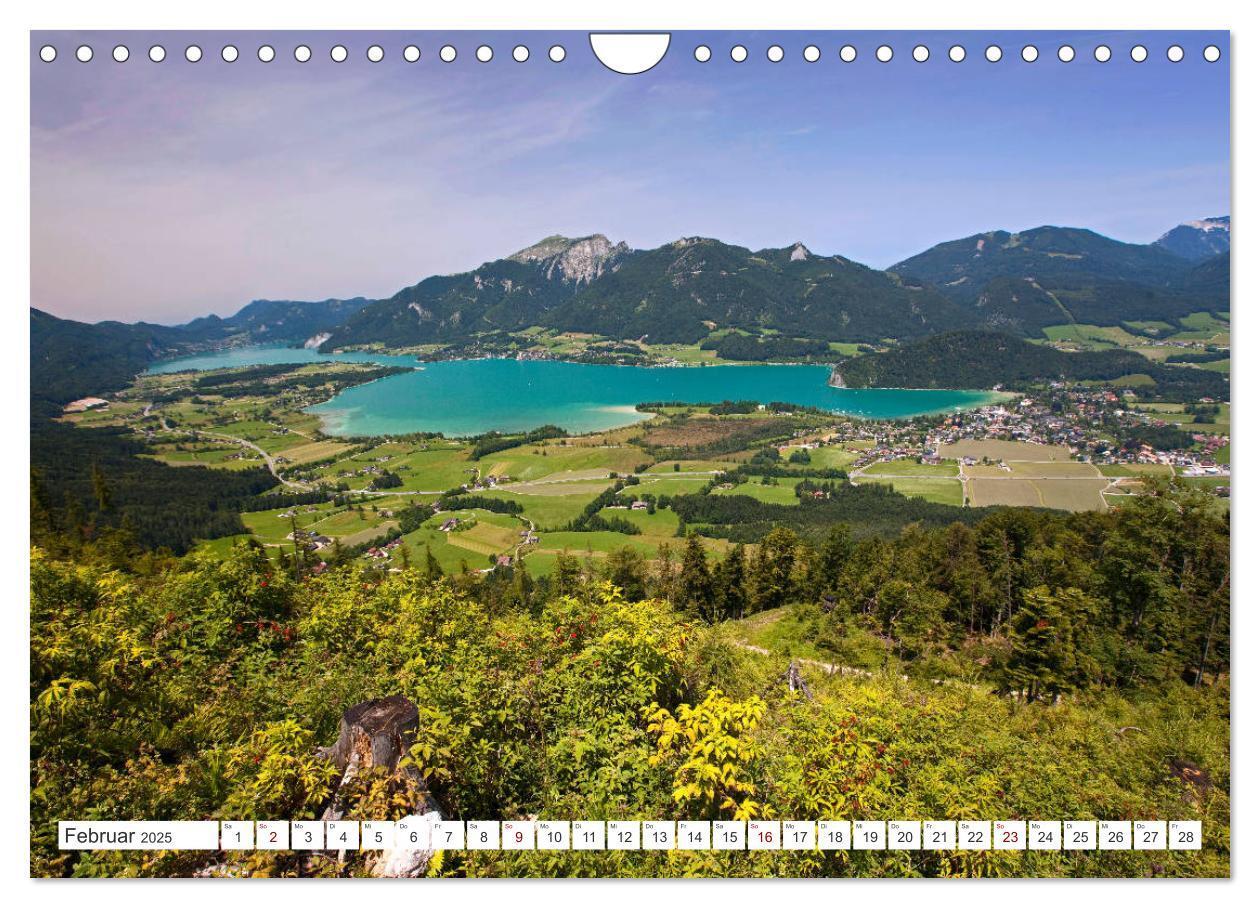 Bild: 9783435386550 | Der schöne Wolfgangsee im Salzkammergut (Wandkalender 2025 DIN A4...