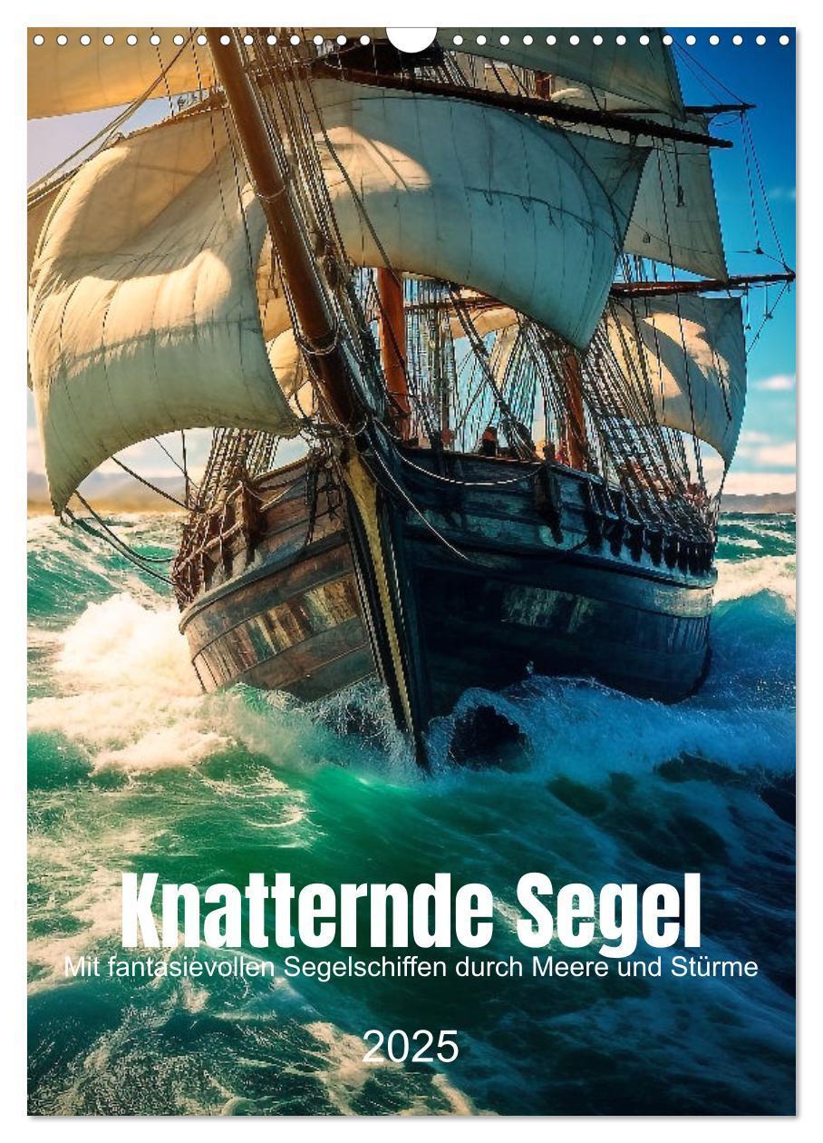 Cover: 9783435870523 | Knatternde Segel (Wandkalender 2025 DIN A3 hoch), CALVENDO...