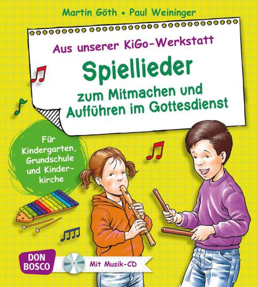 Cover: 9783769821055 | Spiellieder zum Mitmachen und Aufführen im Gottesdienst, m. Audio-CD