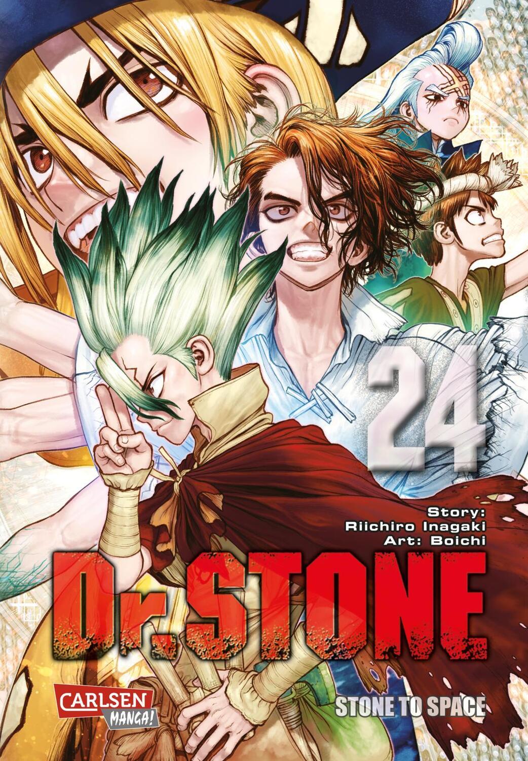 Cover: 9783551761187 | Dr. Stone 24 | Verrückte Abenteuer, Action und Wissenschaft! | Buch