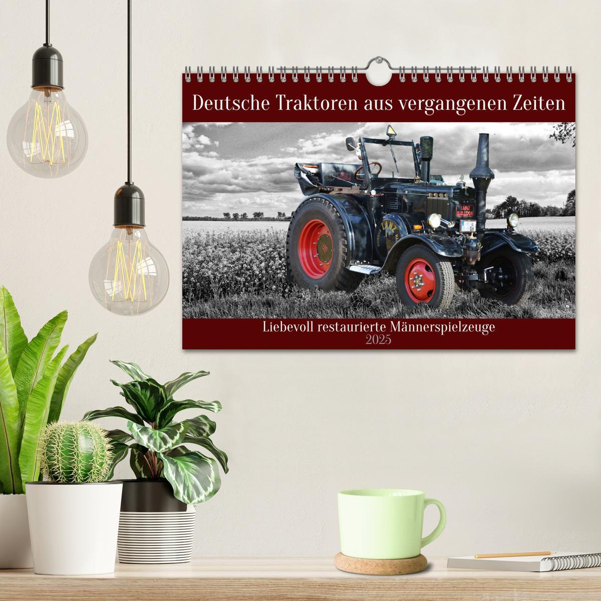 Bild: 9783383944628 | Deutsche Traktoren aus vergangenen Zeiten (Wandkalender 2025 DIN A4...