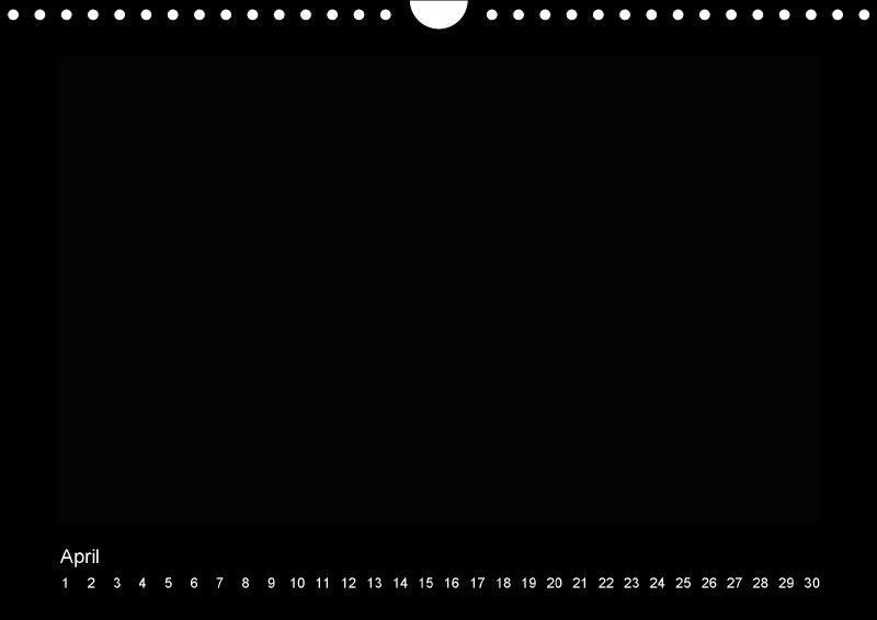 Bild: 9783664580811 | Geburtstags - Bastelkalender - Schwarz (Wandkalender immerwährend...