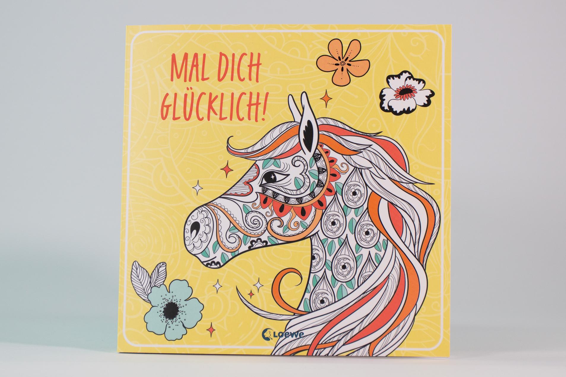 Bild: 9783743219885 | Mal dich glücklich! - Pferde | Isabelle Metzen | Taschenbuch | 96 S.