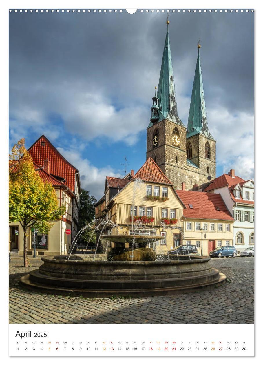 Bild: 9783435883394 | Altstadt Quedlinburg (Wandkalender 2025 DIN A2 hoch), CALVENDO...