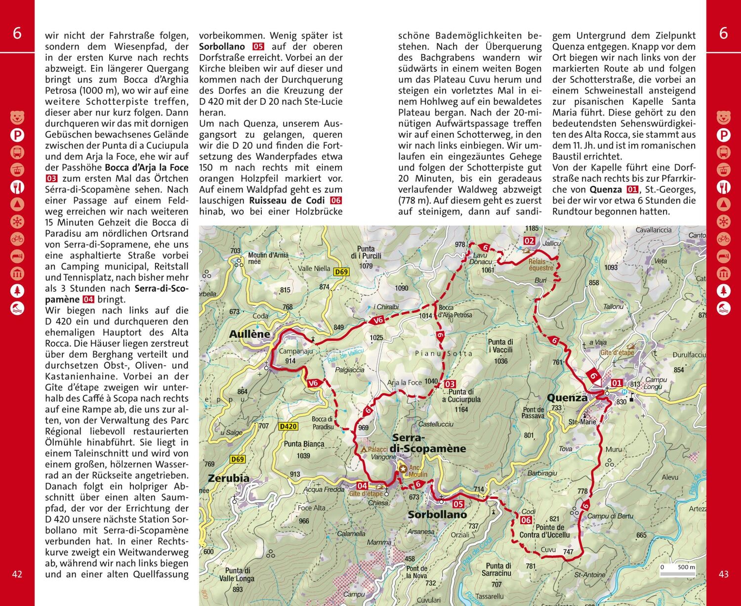 Bild: 9783259037454 | Korsika Wanderführer | Mit 80 Touren und Outdoor App | Peter Mertz