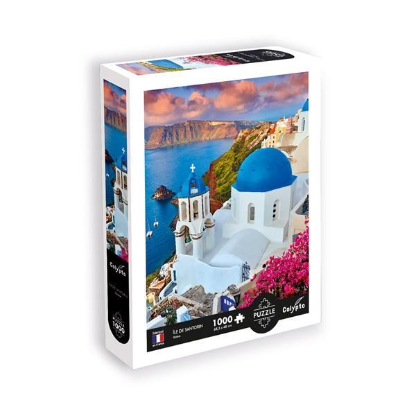 Cover: 3760124870527 | Calypto Santorini 1000 Teile Puzzle | Spiel | In Spielebox | 3907052