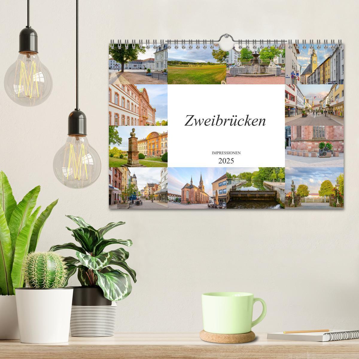 Bild: 9783435193608 | Zweibrücken Impressionen (Wandkalender 2025 DIN A4 quer), CALVENDO...