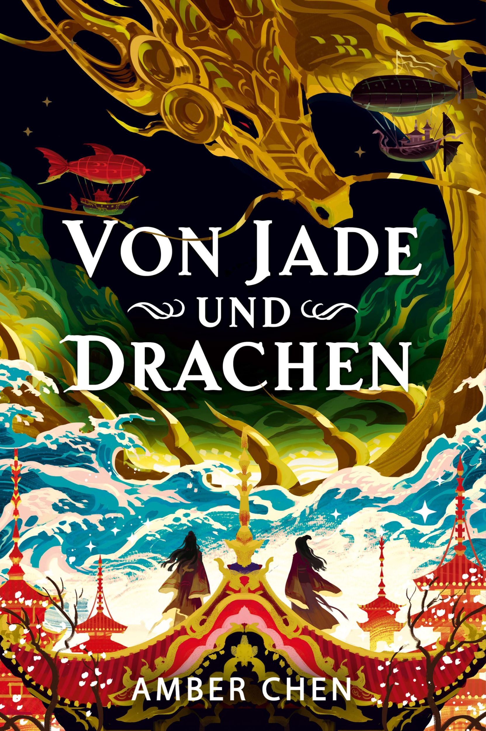 Cover: 9783986666637 | Von Jade und Drachen (Der Sturz des Drachen 1): Silkpunk-Fantasy...