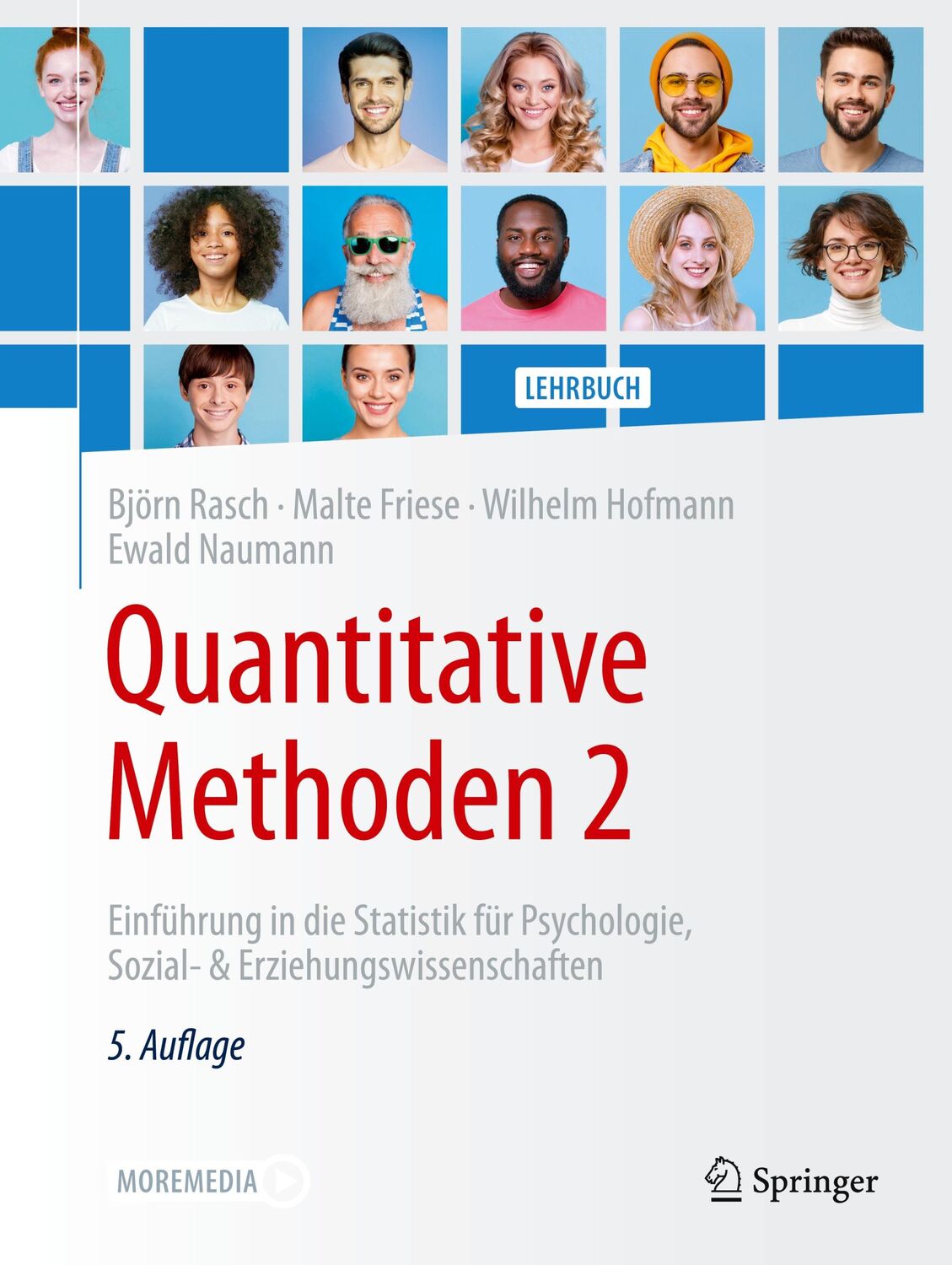 Cover: 9783662632833 | Quantitative Methoden 2 | Björn Rasch (u. a.) | Taschenbuch | XI