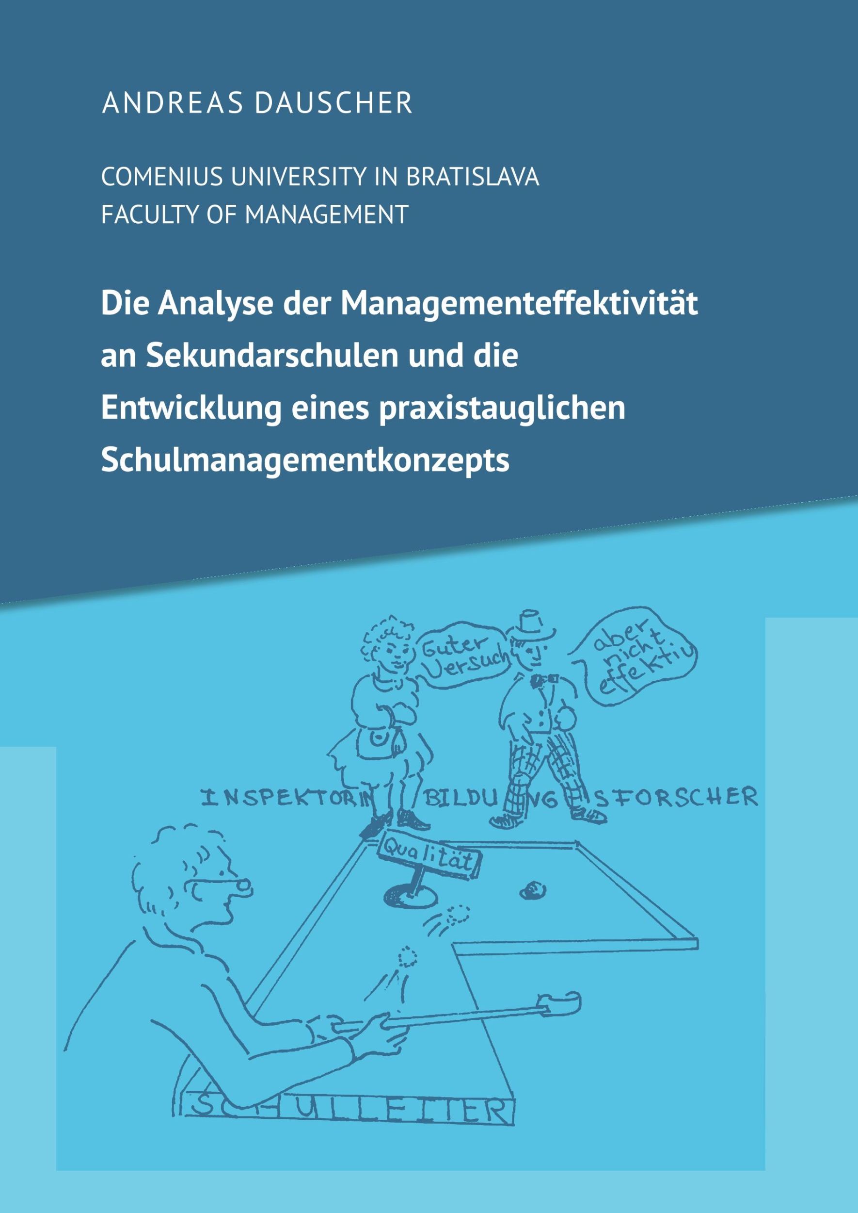 Cover: 9783748176732 | Die Analyse der Managementeffektivität an Sekundarschulen und die...