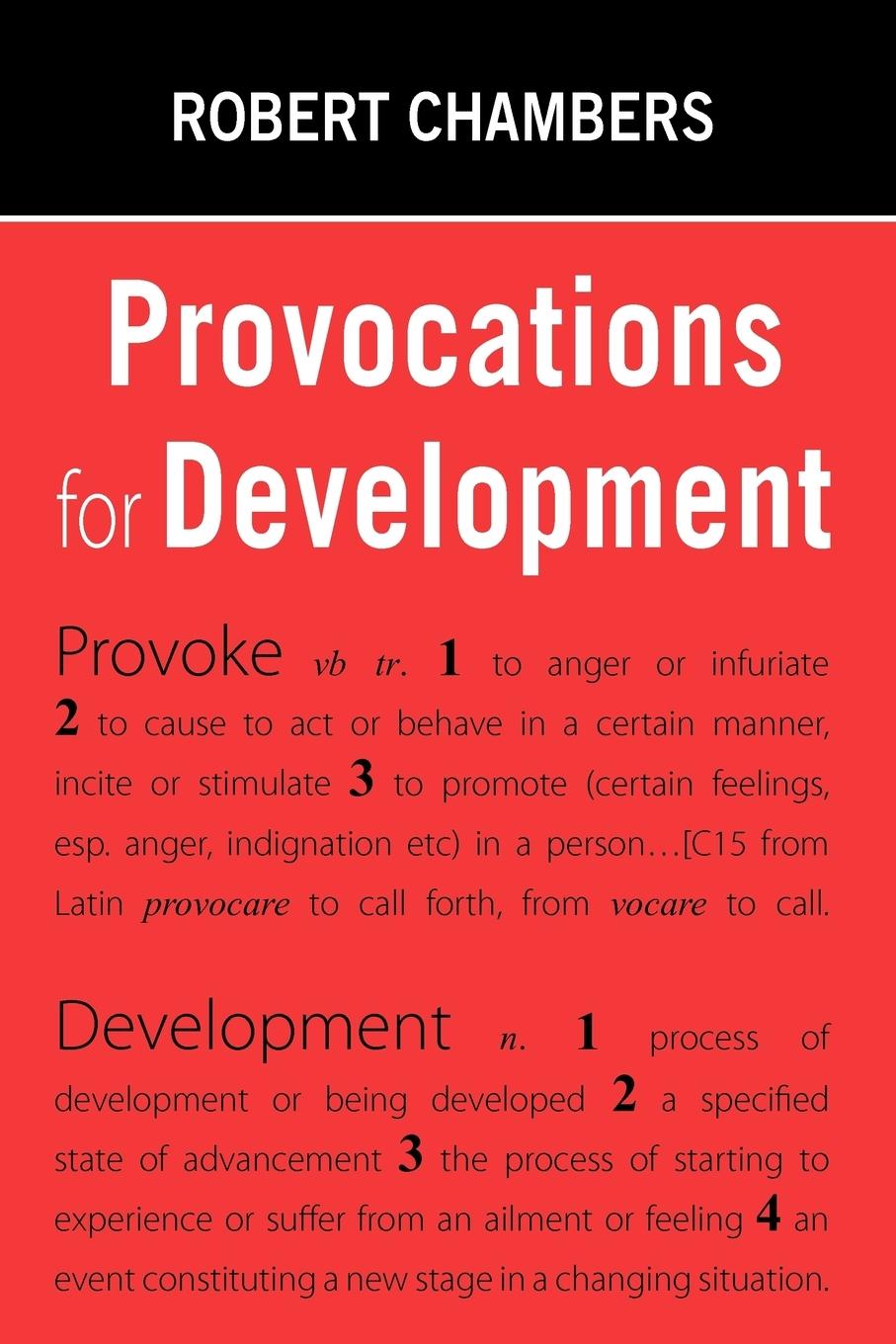 Cover: 9781853397332 | Provocations for Development | Robert Chambers | Taschenbuch | 2012