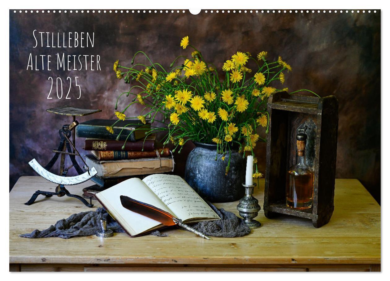 Cover: 9783457178249 | Stillleben Alte Meister (Wandkalender 2025 DIN A2 quer), CALVENDO...