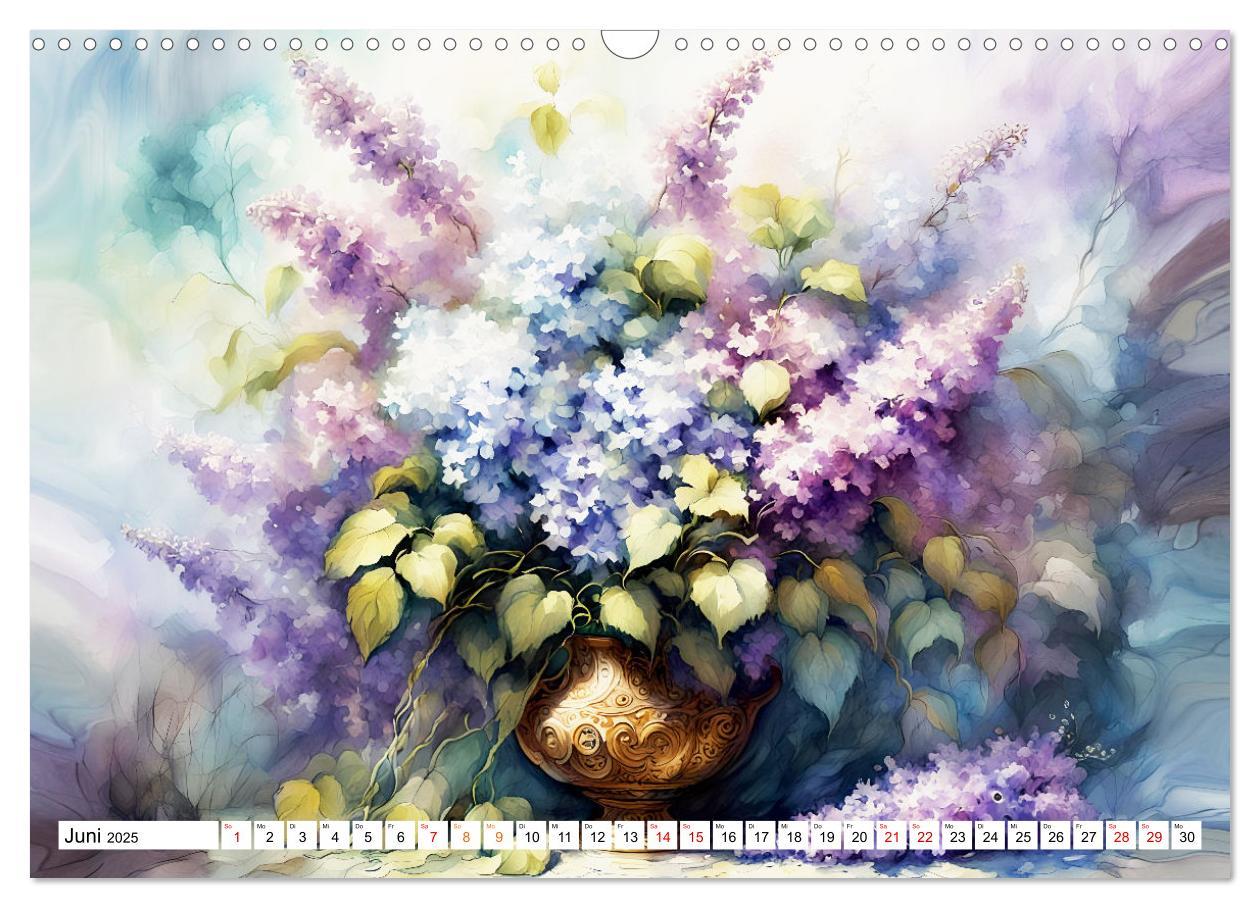 Bild: 9783383811081 | Blumenbuketts (Wandkalender 2025 DIN A3 quer), CALVENDO Monatskalender