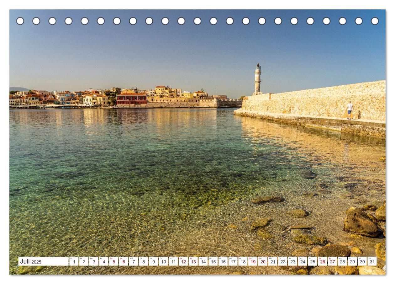 Bild: 9783435098415 | Kreta - Chania (Tischkalender 2025 DIN A5 quer), CALVENDO...