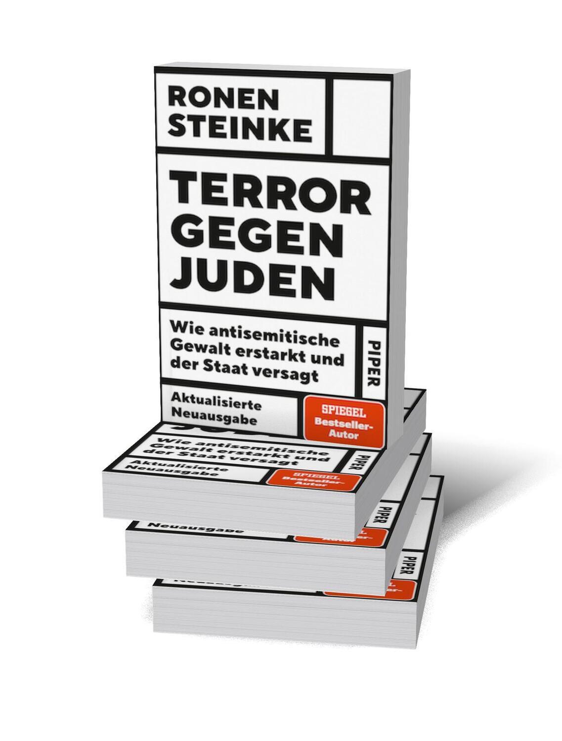 Bild: 9783492320924 | Terror gegen Juden | Ronen Steinke | Taschenbuch | 300 S. | Deutsch