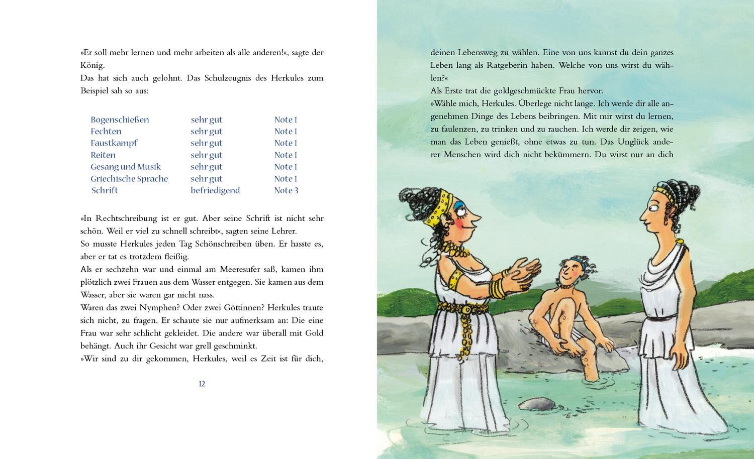 Bild: 9783770728268 | Herkules und seine Heldentaten | Neu erzählt von Dimiter Inkiow | Buch