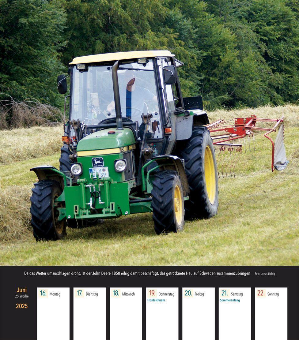 Bild: 9783751611169 | John Deere Traktoren 2025 | Wochenkalender mit 53 Abbildungen | 53 S.