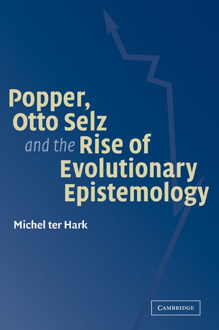 Cover: 9780521037365 | Popper, Otto Selz and the Rise of Evolutionary Epistemology | Hark