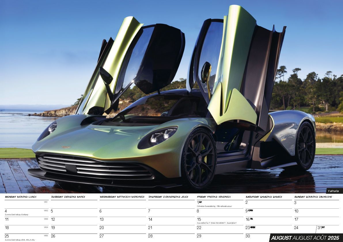 Bild: 9798893610628 | Aston Martin Kalender 2025 | Kalender | 14 S. | Deutsch | 2025