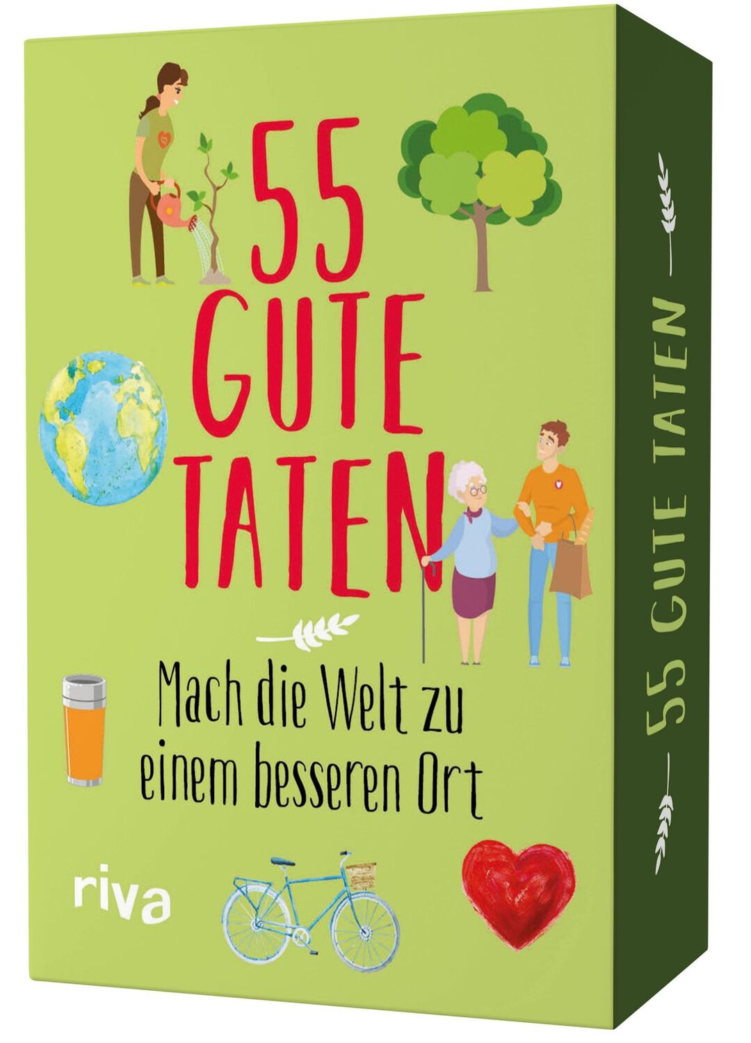 Cover: 9783742314871 | 55 gute Taten | Mach die Welt zu einem besseren Ort | Carolina Graf