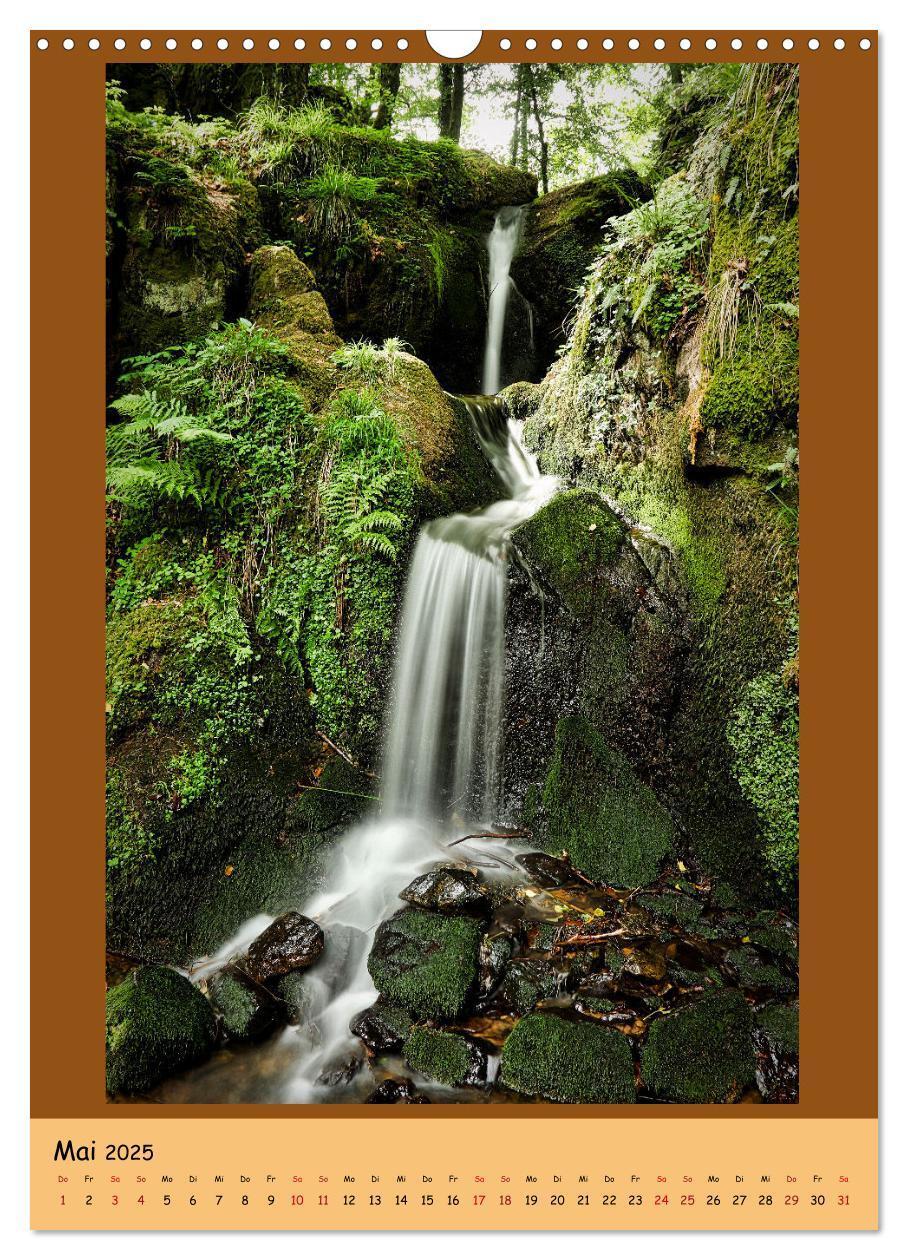 Bild: 9783435920372 | Schwarzwald Wasserfälle (Wandkalender 2025 DIN A3 hoch), CALVENDO...