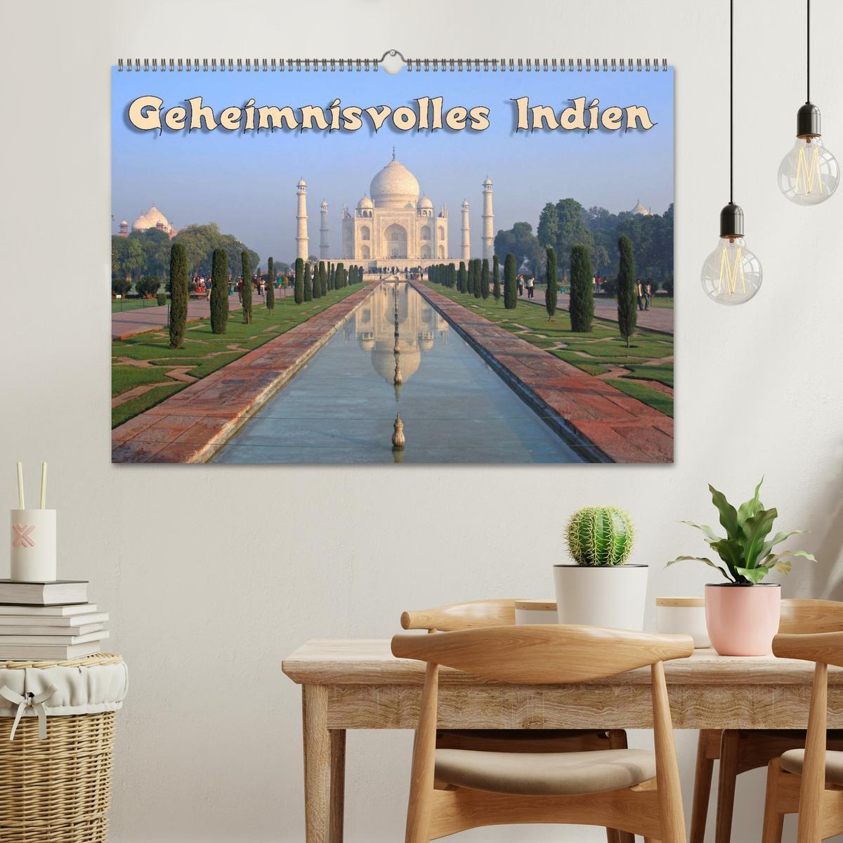 Bild: 9783435623037 | Geheimnisvolles Indien (Wandkalender 2025 DIN A2 quer), CALVENDO...