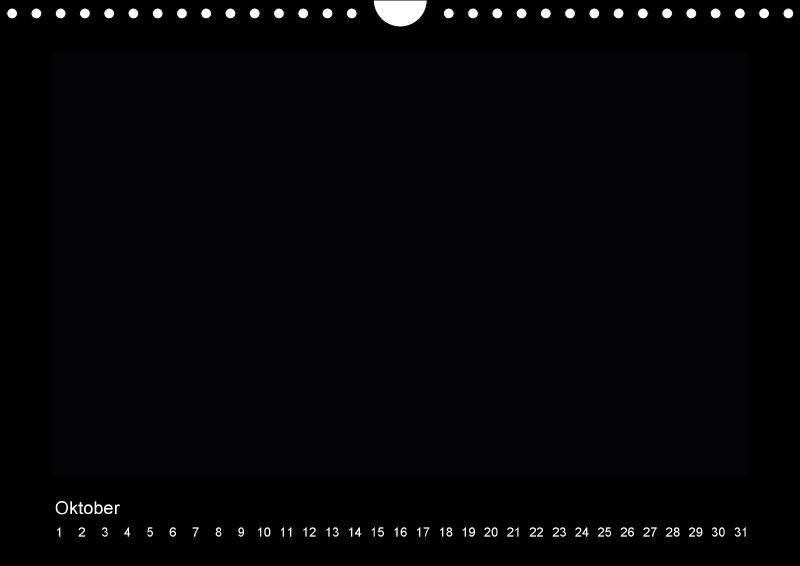 Bild: 9783664580811 | Geburtstags - Bastelkalender - Schwarz (Wandkalender immerwährend...