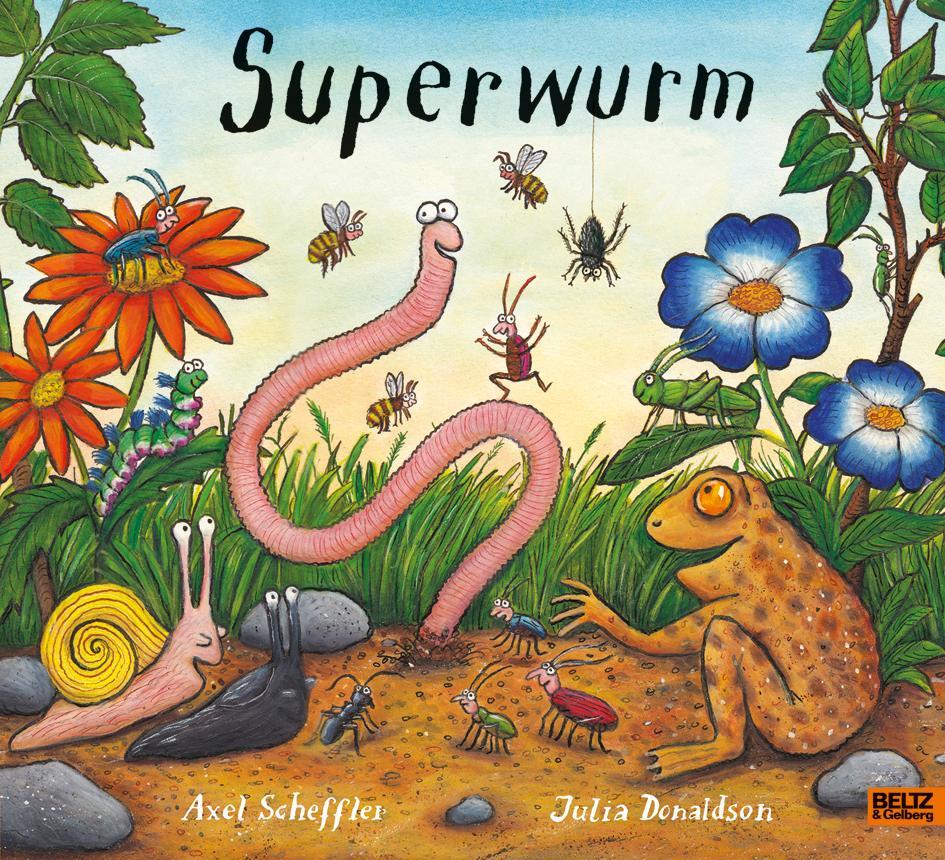 Cover: 9783407794727 | Superwurm | Vierfarbiges Bilderbuch | Axel Scheffler (u. a.) | Buch