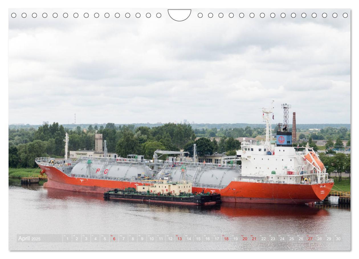 Bild: 9783435139538 | Container - Tanker - Kreuzfahrt - Schiffe (Wandkalender 2025 DIN A4...