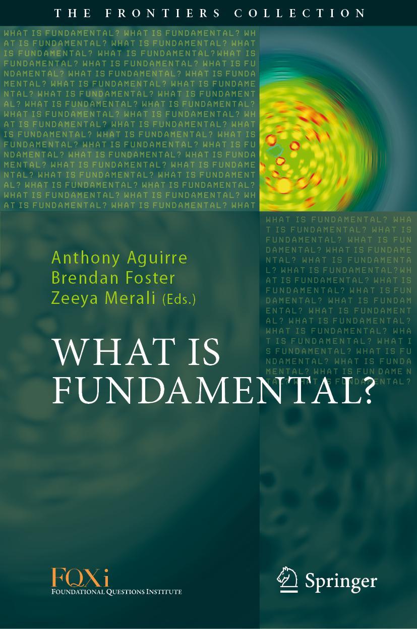 Cover: 9783030113001 | What is Fundamental? | Anthony Aguirre (u. a.) | Buch | viii | 2019