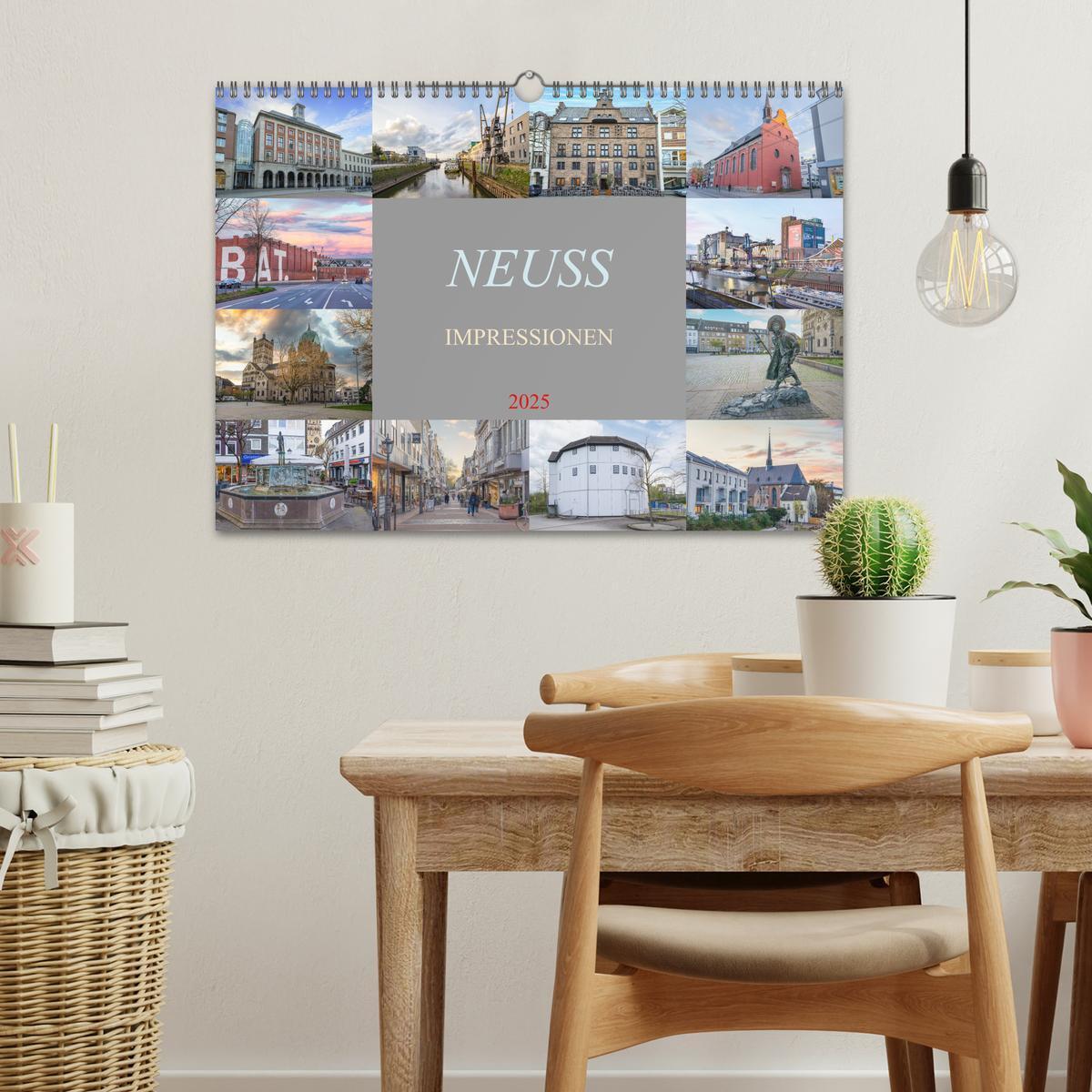 Bild: 9783383830945 | Neuss Impressionen (Wandkalender 2025 DIN A3 quer), CALVENDO...